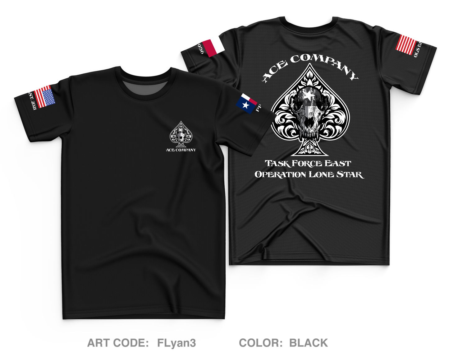 Ace Company Core Men's SS Performance Tee - FLyan3