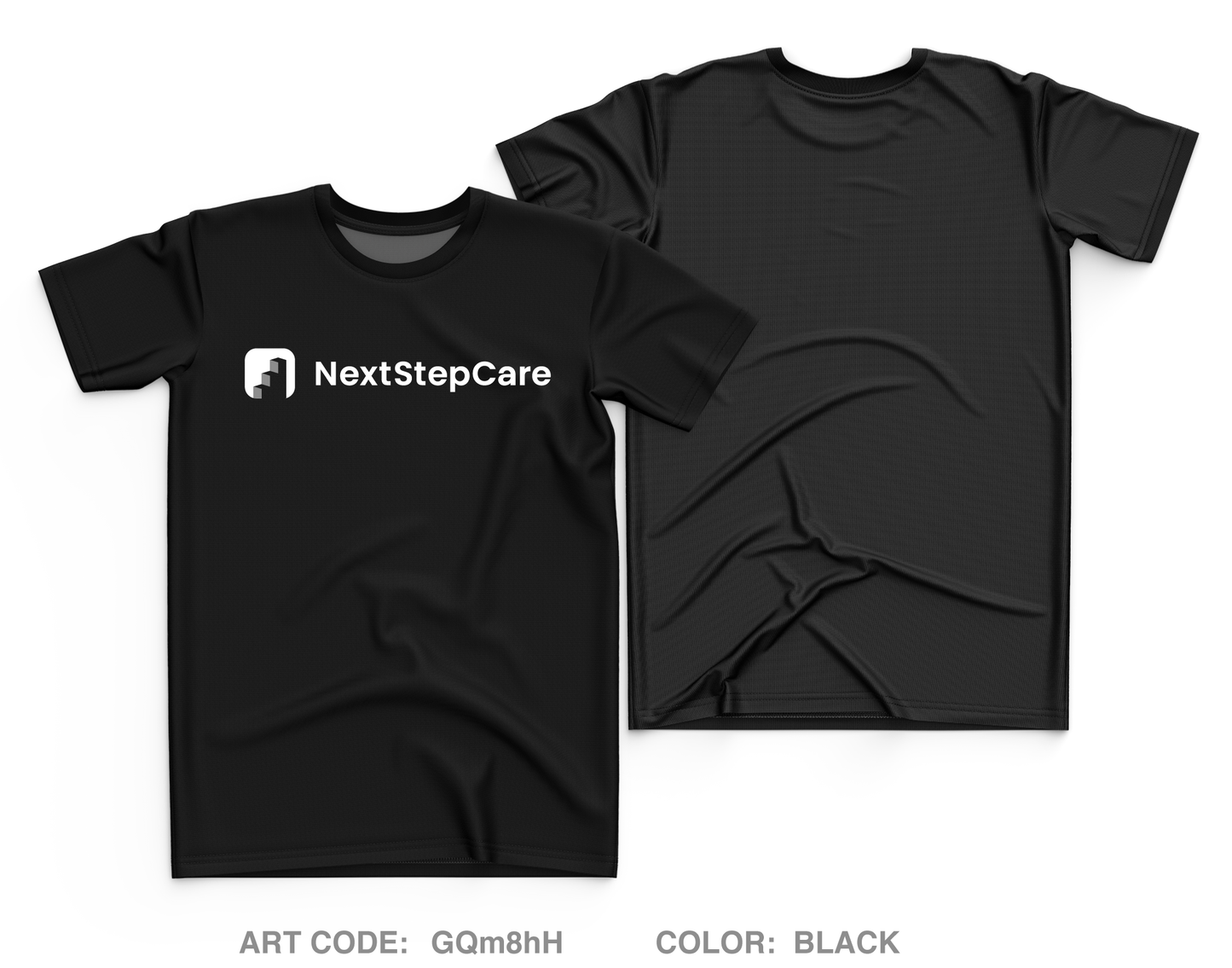 Next Step Care Core Men's SS Performance Tee - GQm8hH