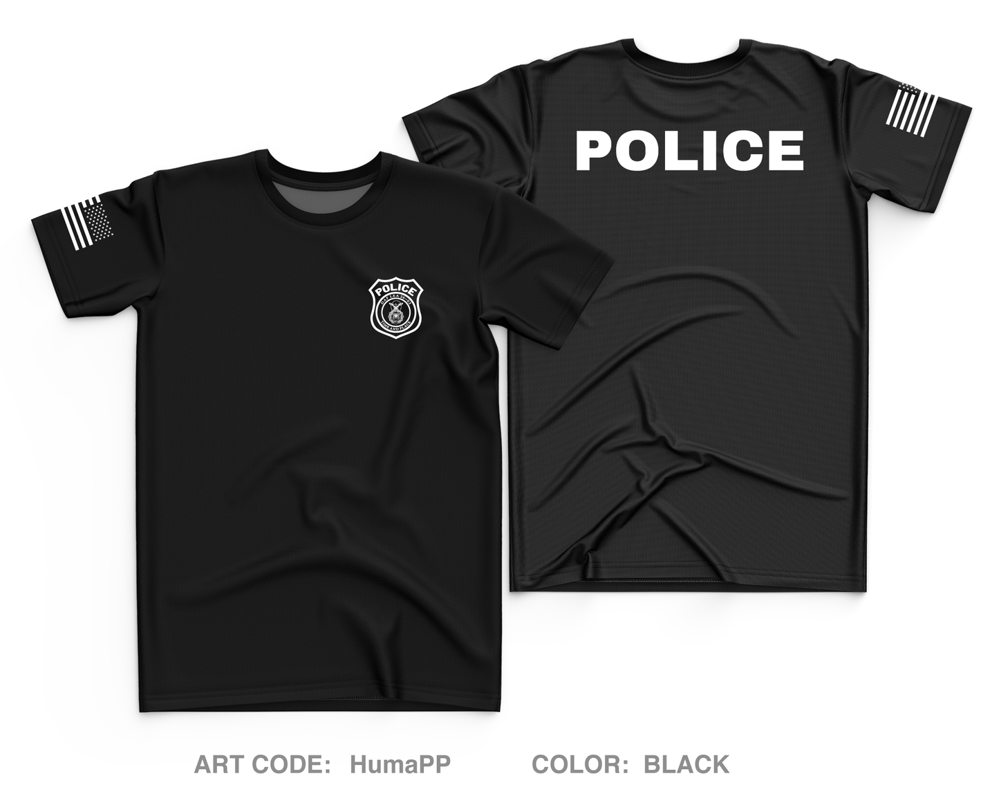 DAF Law Enforcement Academy Class 26-02 Core Men's SS Performance Tee - HumaPP