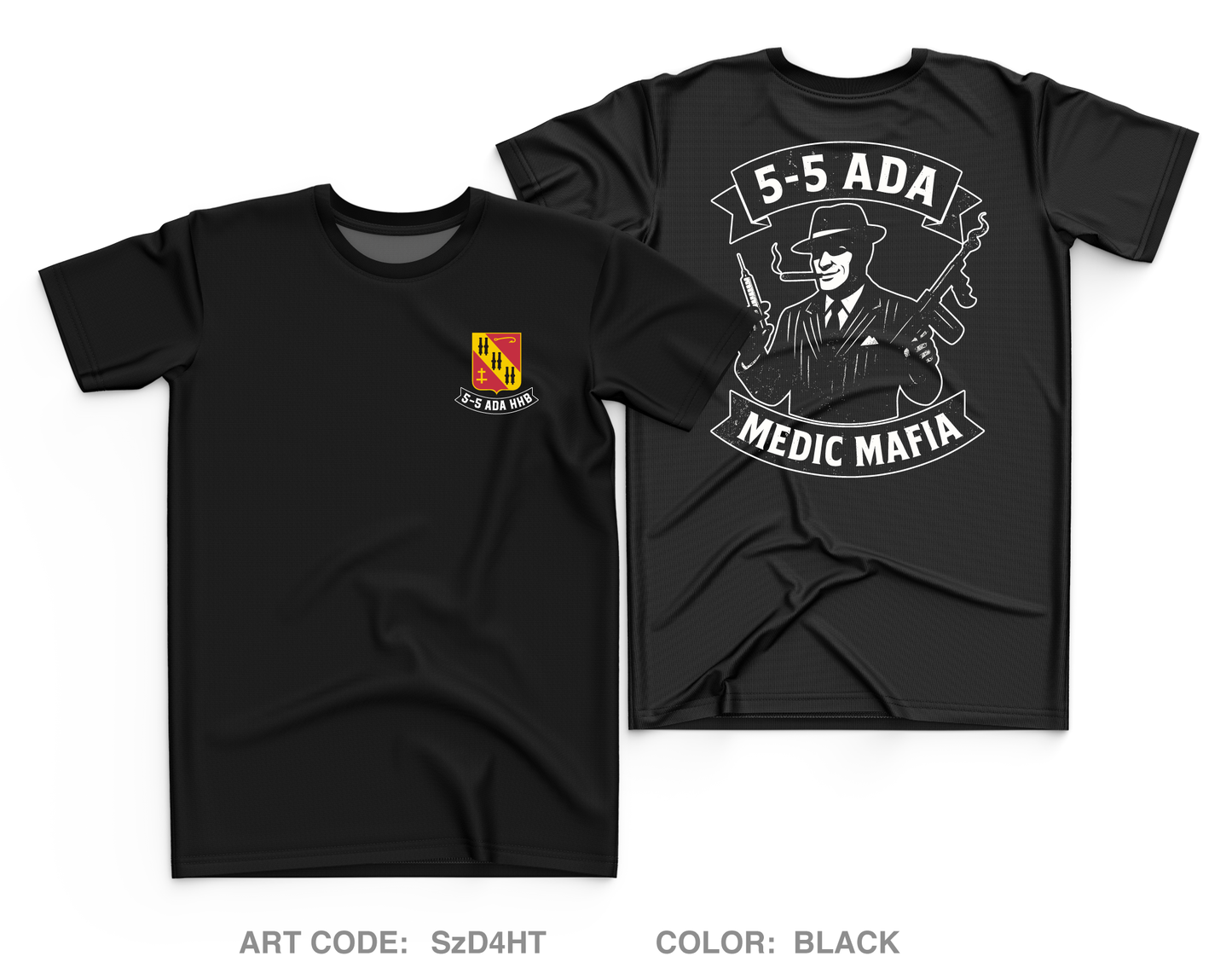 5-5 ADA MEDICS Core Men's SS Performance Tee - SzD4HT