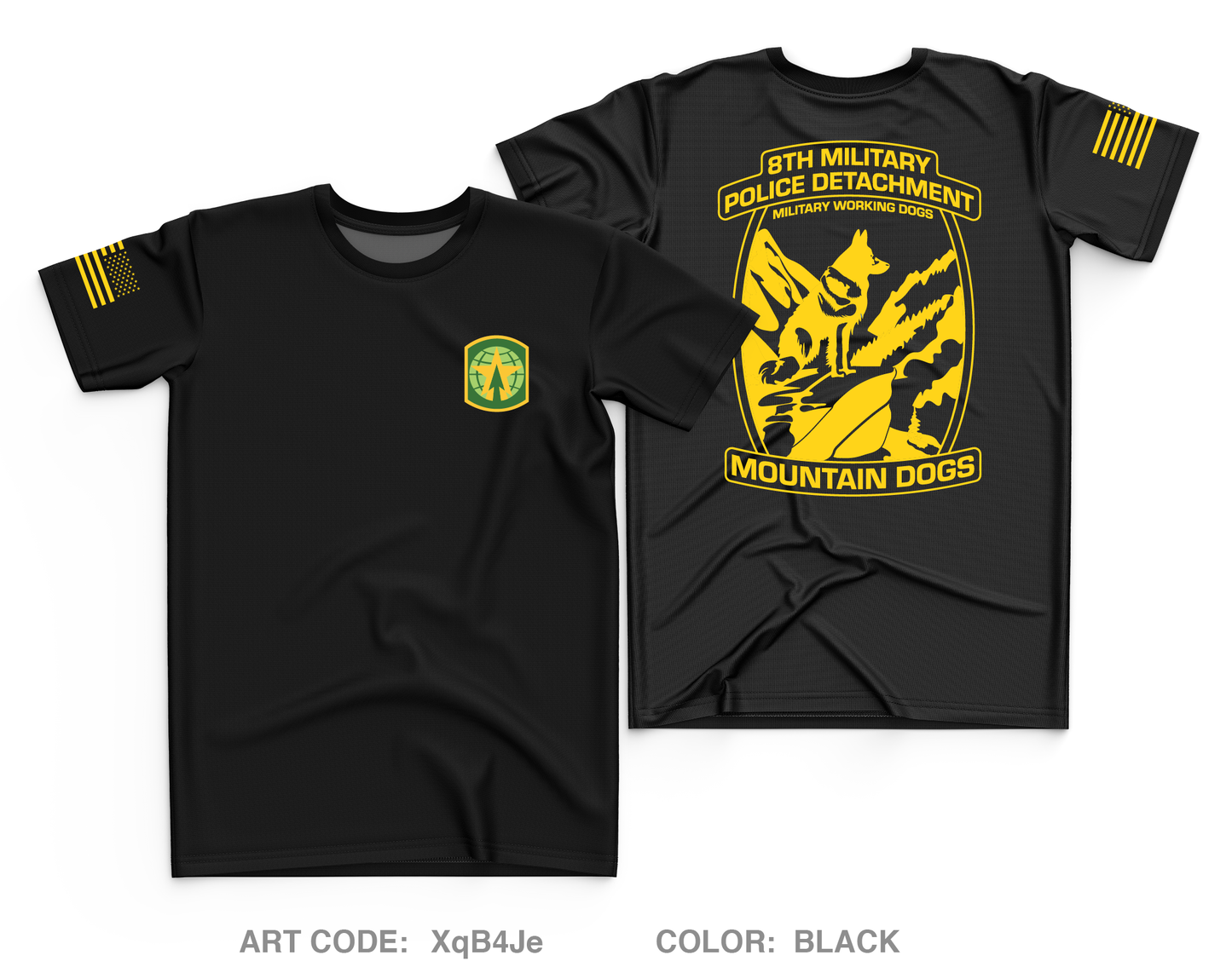 Mountain Dogs Core Men's SS Performance Tee - XqB4Je