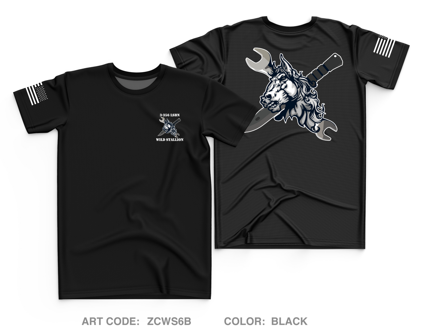 3-356 LSBN Core Men's SS Performance Tee - ZCWS6B
