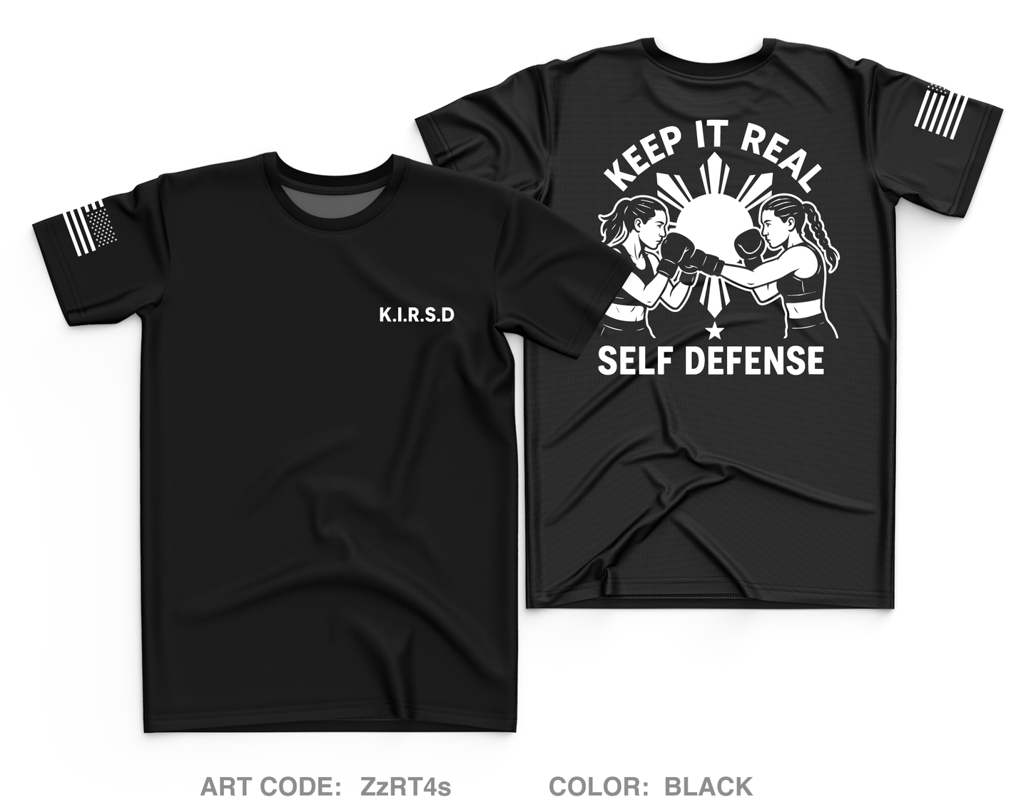 Keep It Real Self Defense Core Men's SS Performance Tee - ZzRT4s