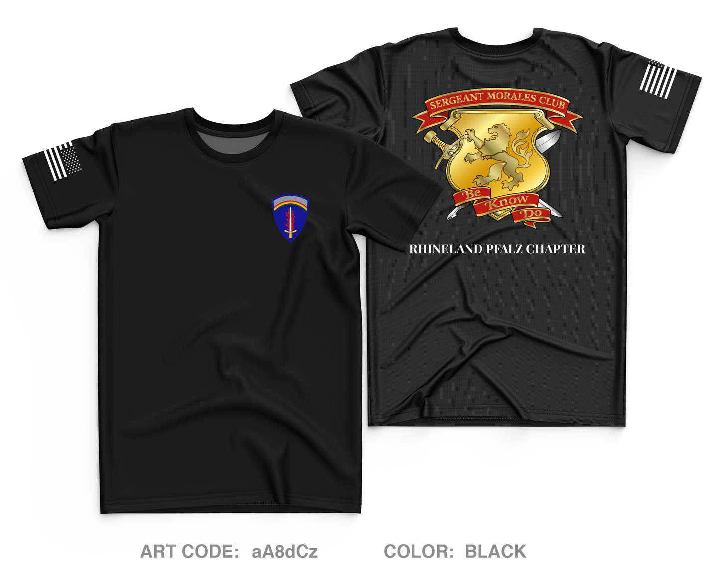 Sergeant Morales Club - Rhineland Pfalz Chapter Core Men's SS Performance Tee - aA8dCz