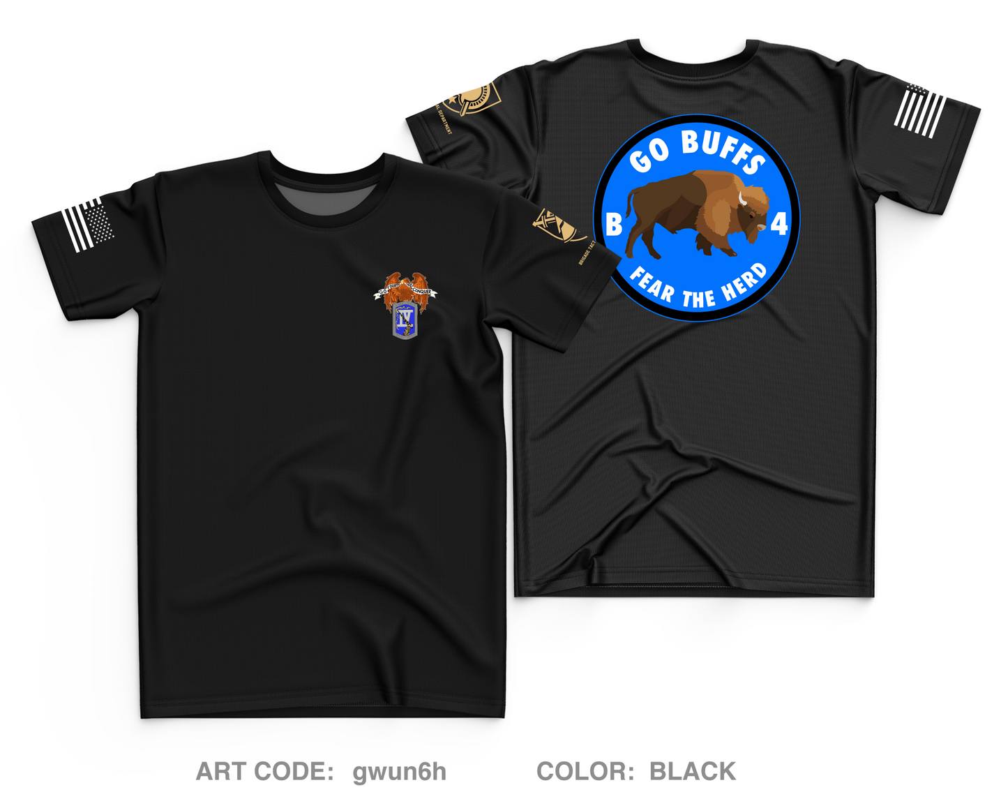 4th REG, BTD Core Men's SS Performance Tee - gwun6h