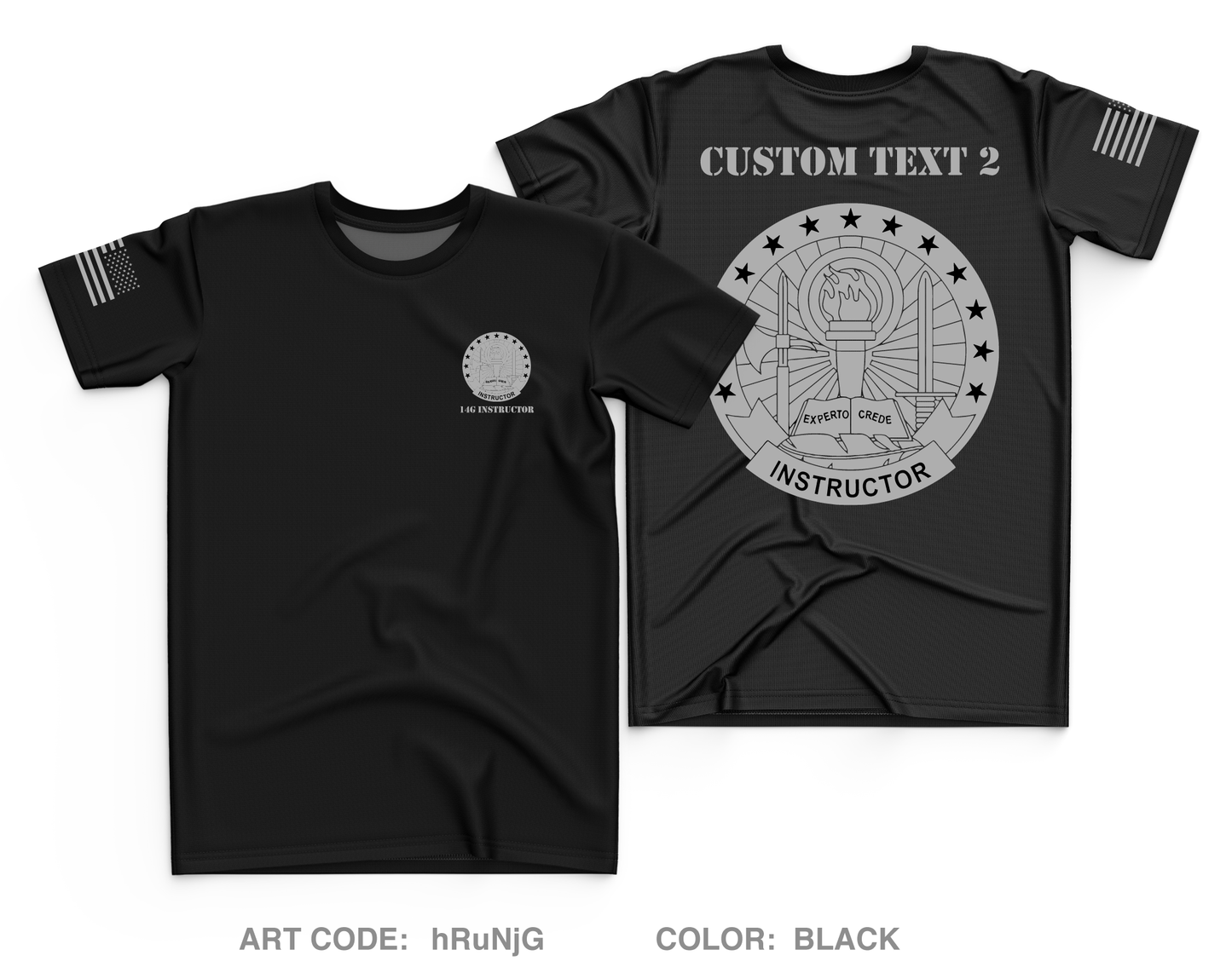 14G Instructors Core Men's SS Performance Tee - hRuNjG