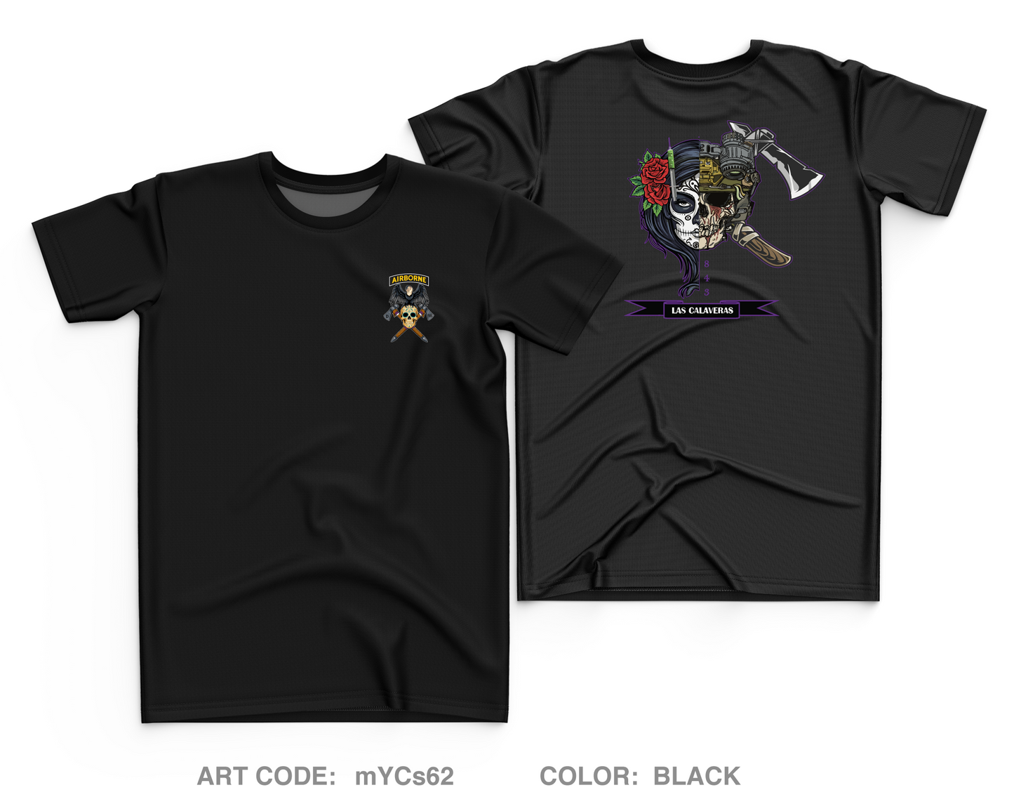 D Co 98th CA BN (SO) (A) Core Men's SS Performance Tee - mYCs62