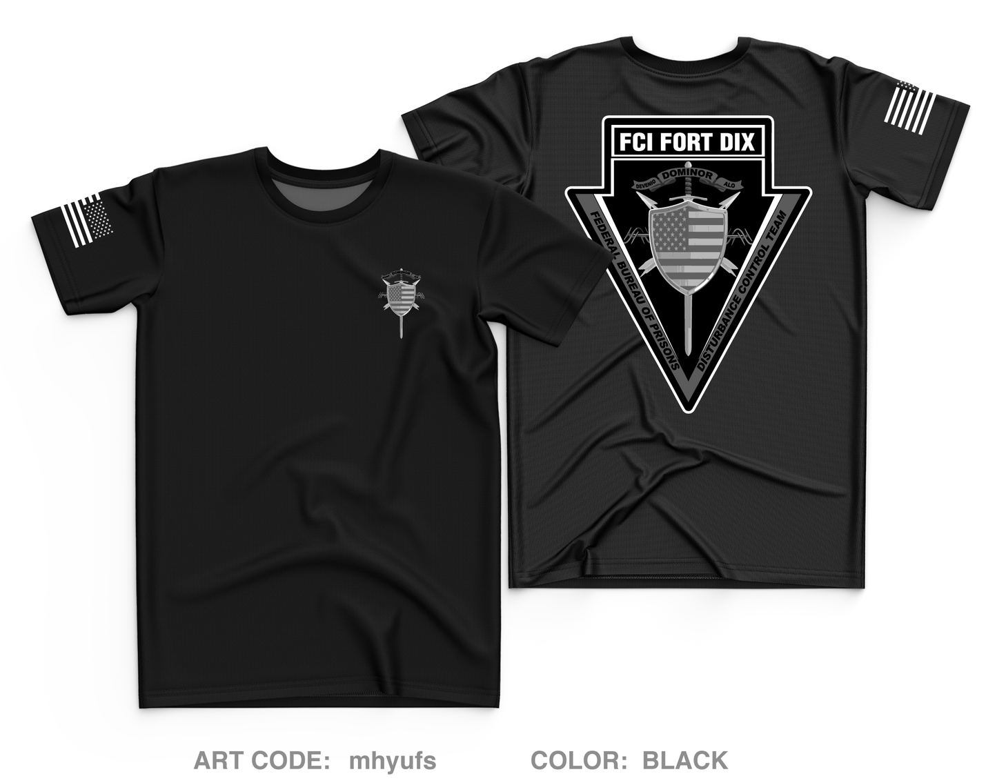 DCT Fort Dix Core Men's SS Performance Tee - mhyufs