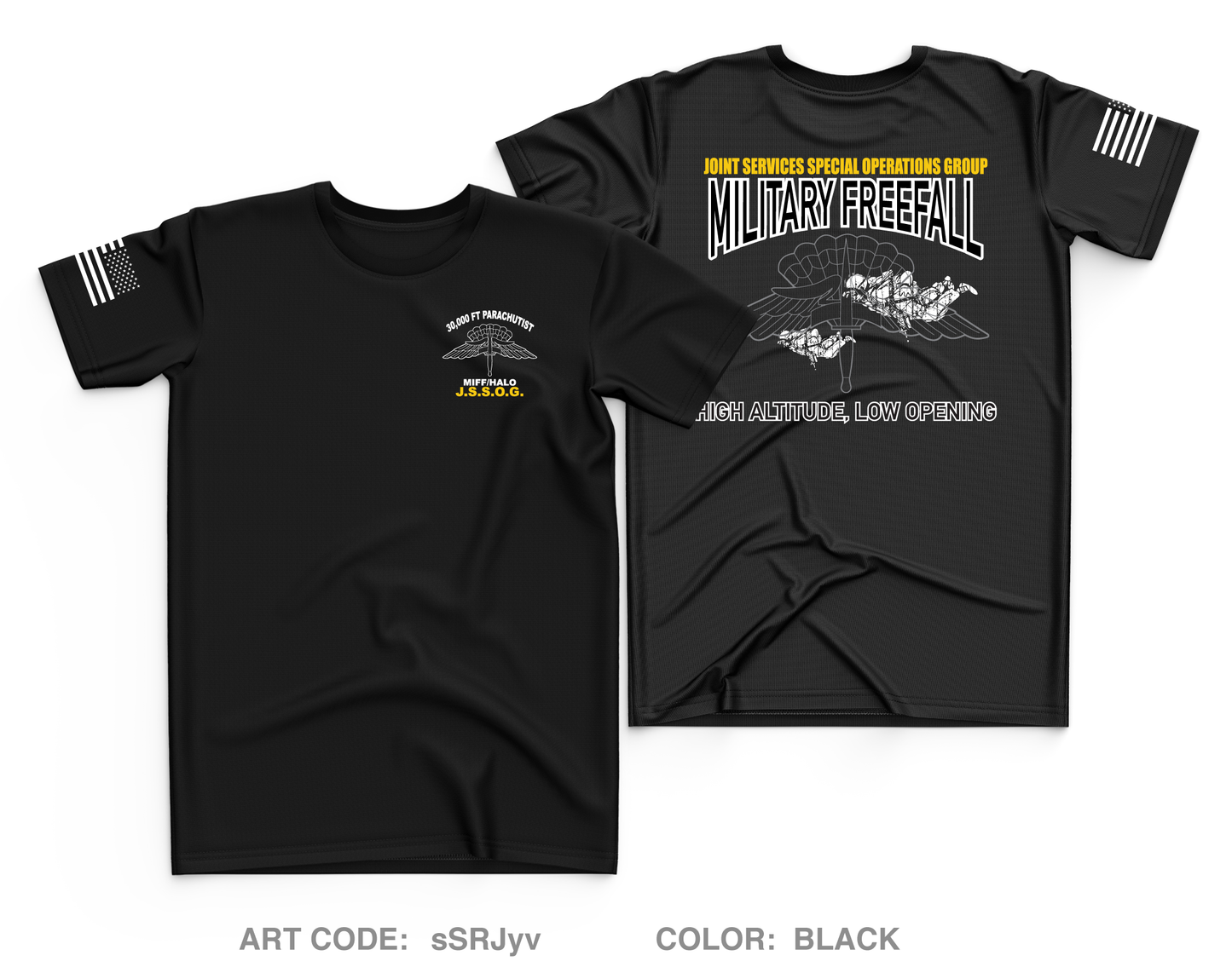 Joint Special Forces Operation Unit Store 1 Core Men's SS Performance Tee - sSRJyv