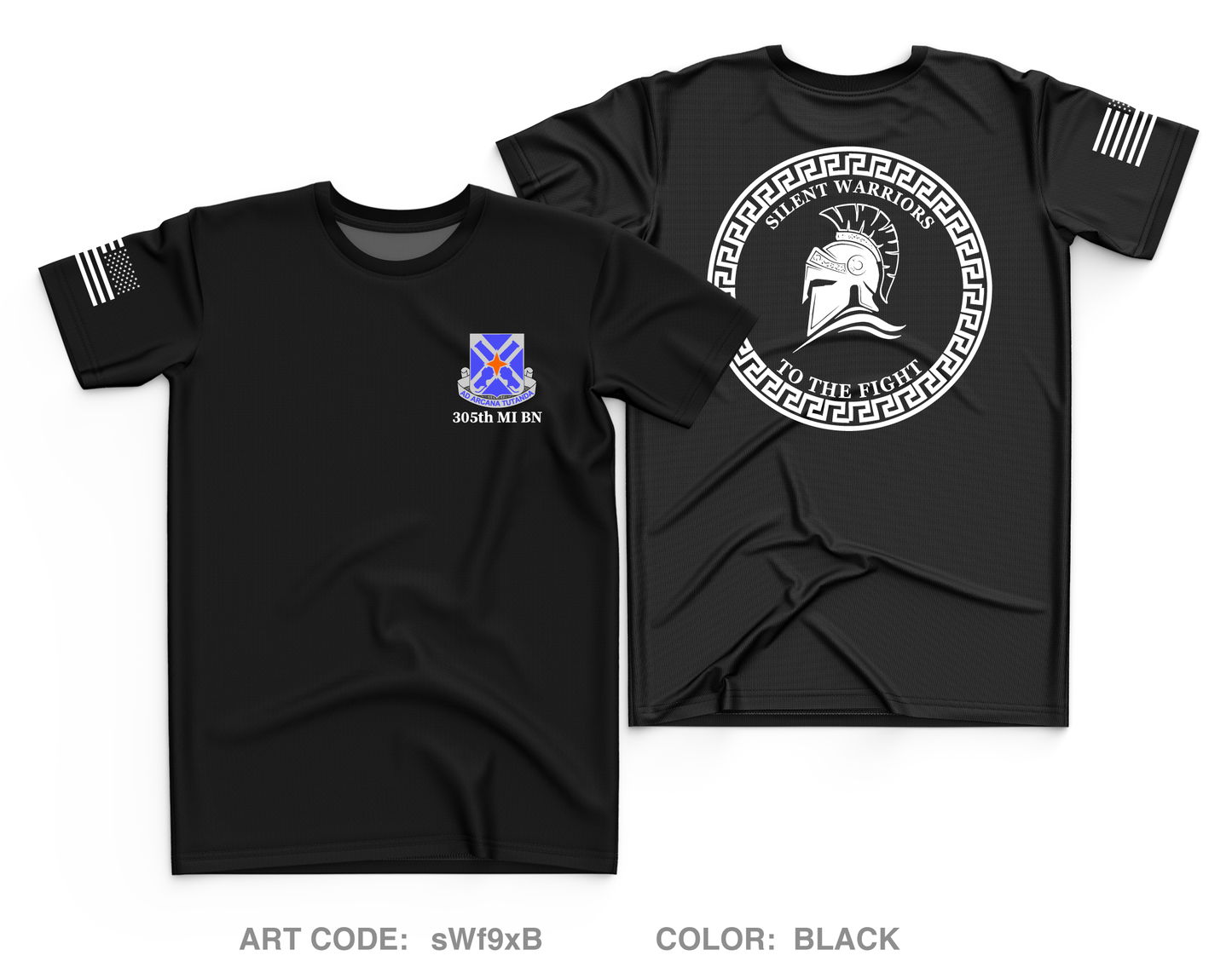 305th MI BN Core Men's SS Performance Tee - sWf9xB
