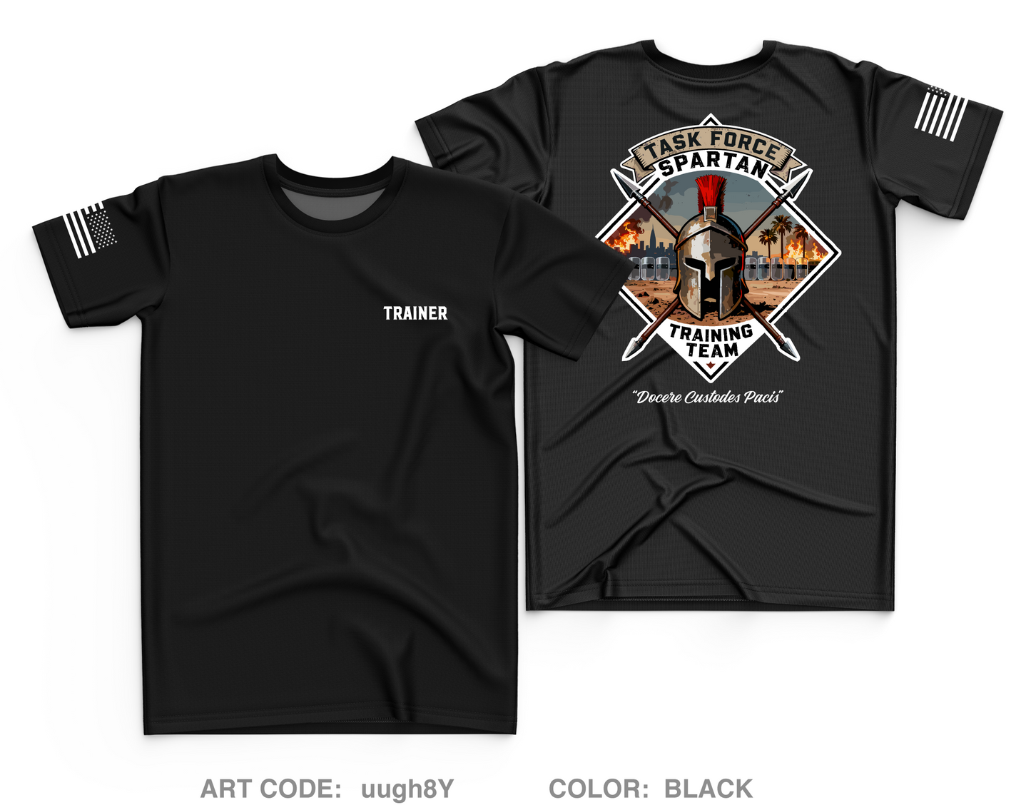 sk Force Spartan Training Team Core Men's SS Performance Tee - uugh8Y