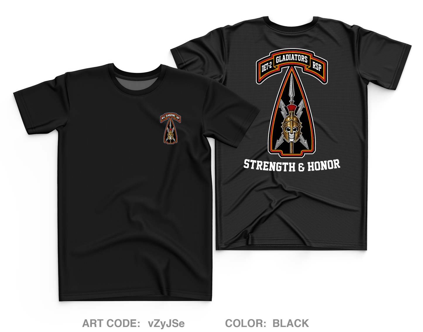 DET-2, RSP Core Men's SS Performance Tee - vZyJSe