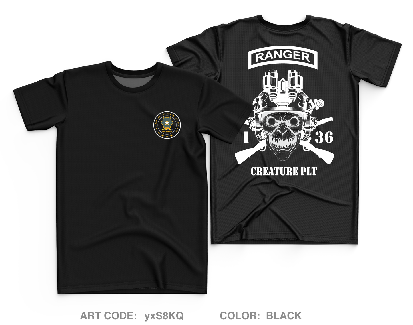 B CO, 1-36 IN Core Men's SS Performance Tee - yxS8KQ