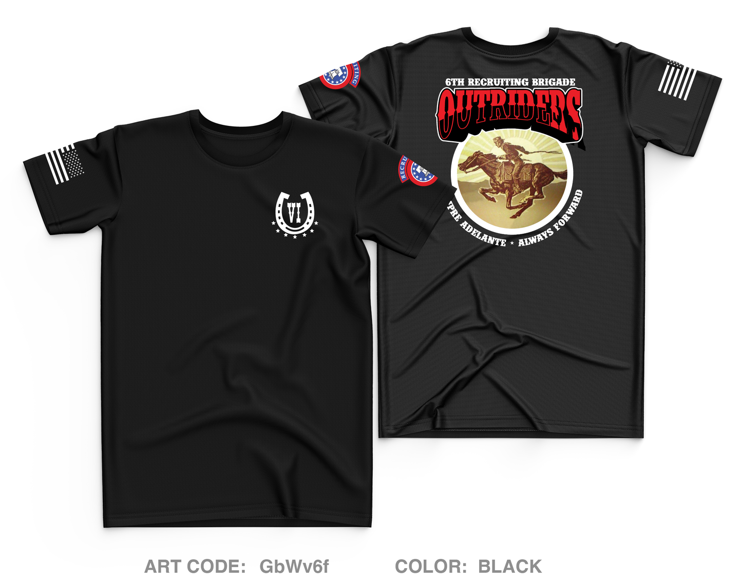 6th Recruiting Brigade Core Men's SS Performance Tee - GbWv6f