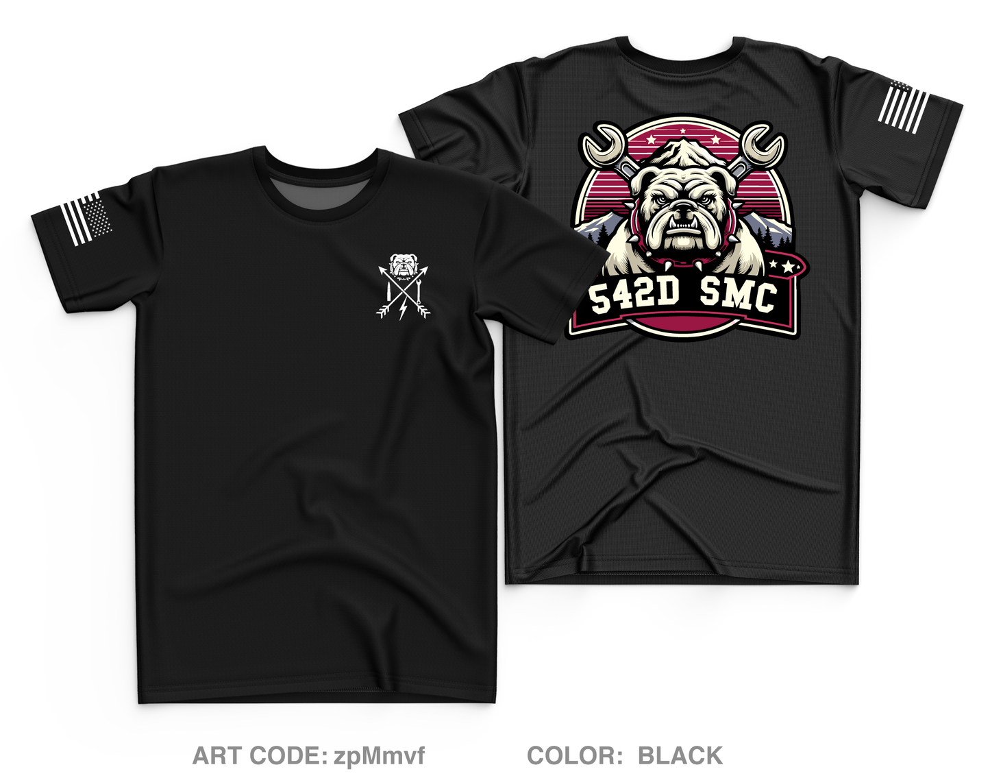 542d SMC Fundraising Collection Core Men's SS Performance Tee - zpMmvf
