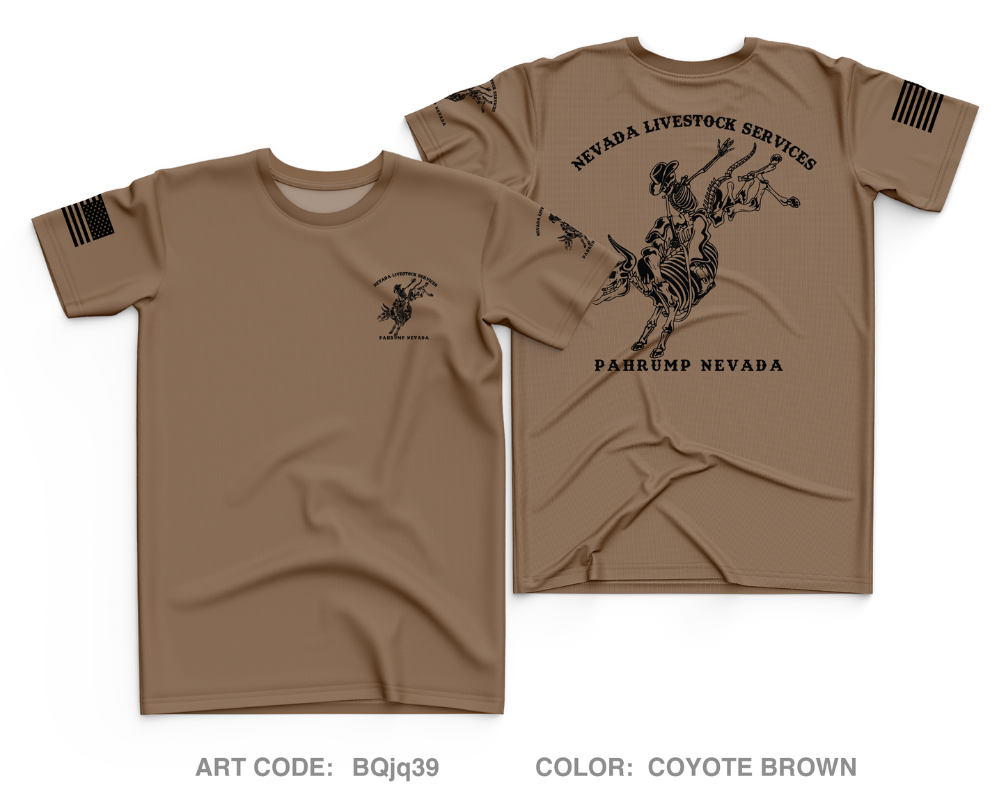 Nevada Livestock Services LLC Core Men's SS Performance Tee - BQjq39