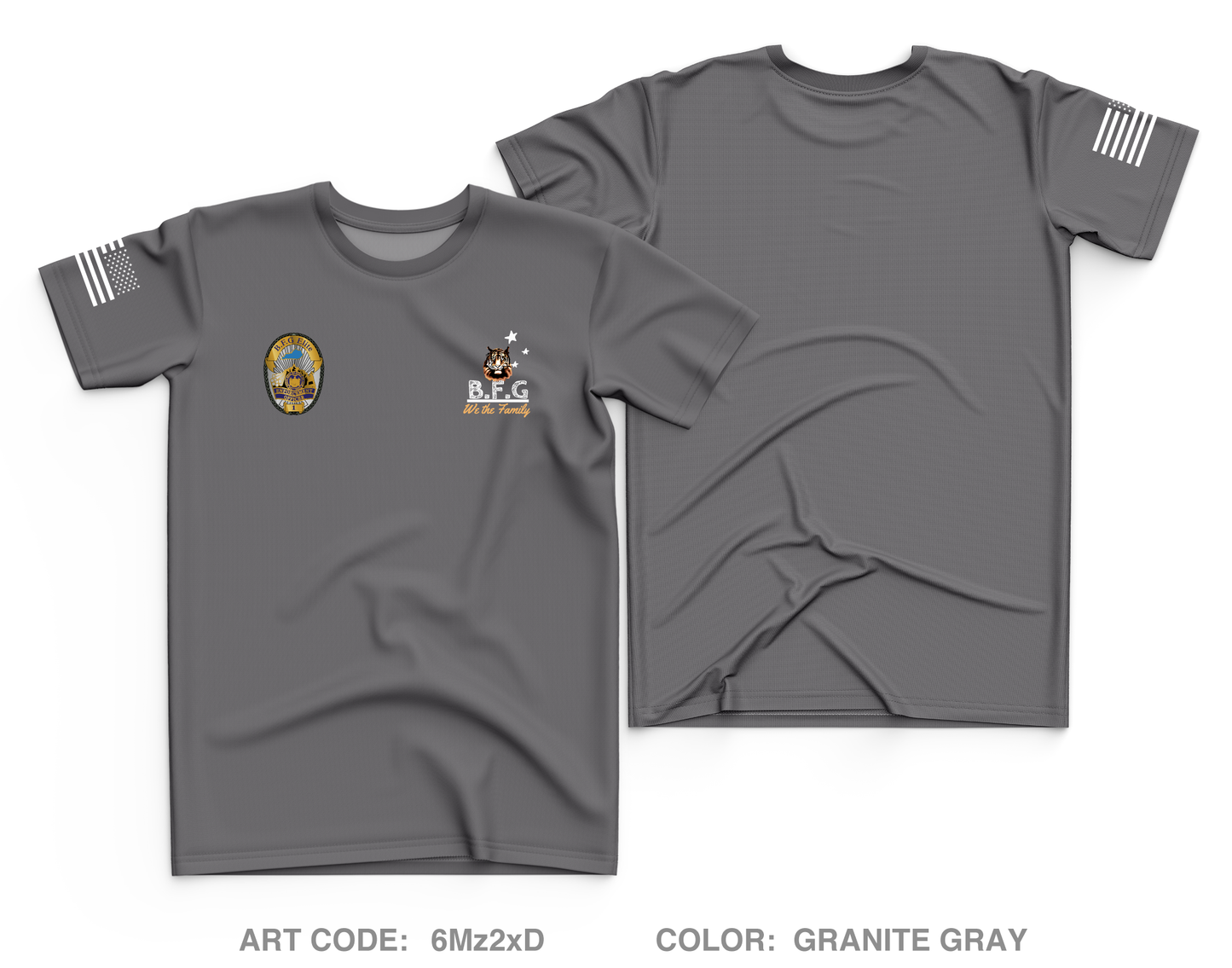 BFG elite Fundraising Collection Core Men's SS Performance Tee - 6Mz2xD