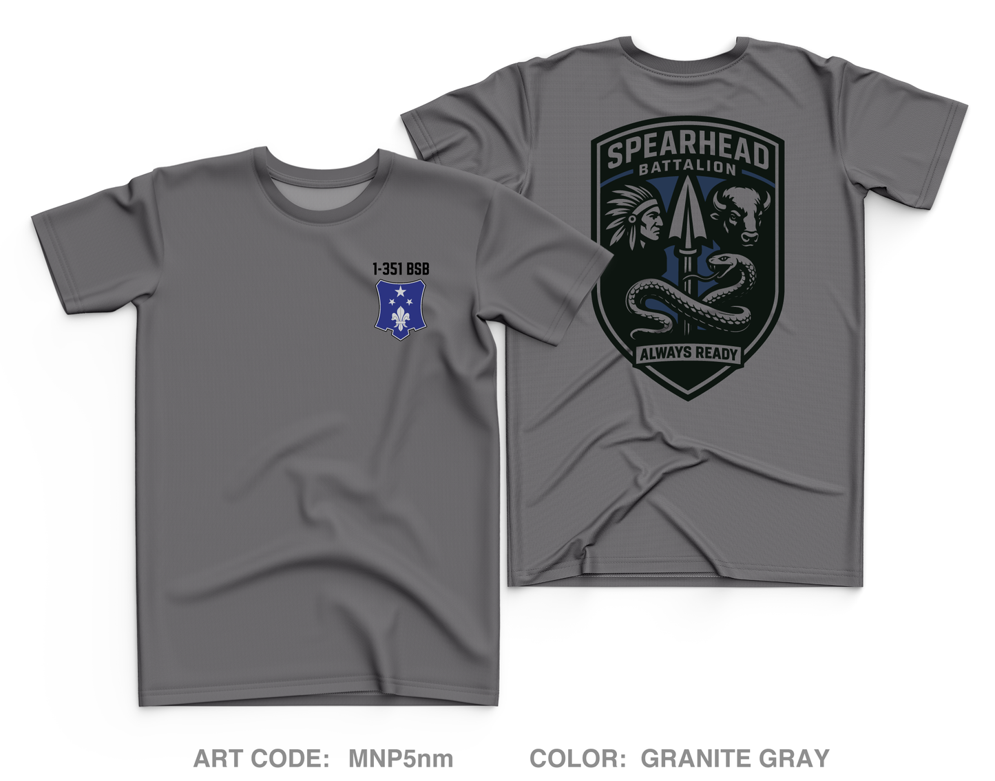 1-351 BSB Core Men's SS Performance Tee - MNP5nm