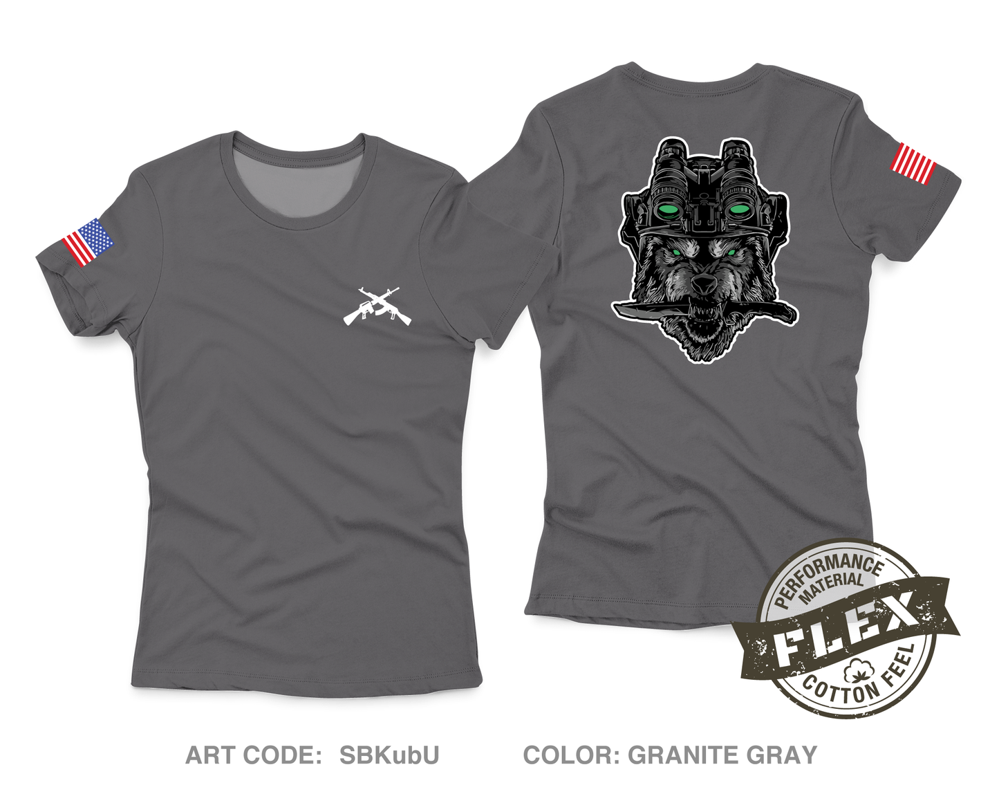 Charlie Co. 2-156 Core Women's SS Flex Performance Tee - SBKubU