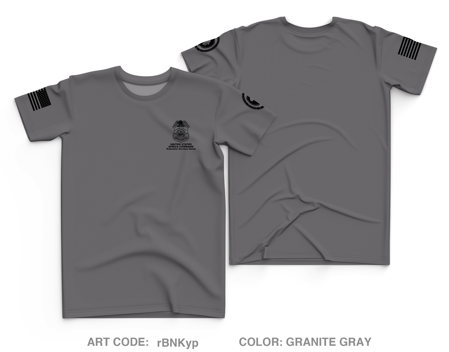 AFRICOM-PSD Core Men's SS Performance Tee - rBNKyp