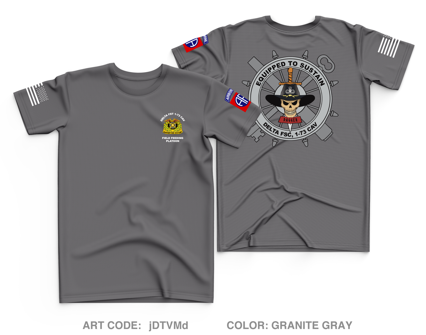 DELTA FST 1-73 CAV Core Men's SS Performance Tee - jDTVMd