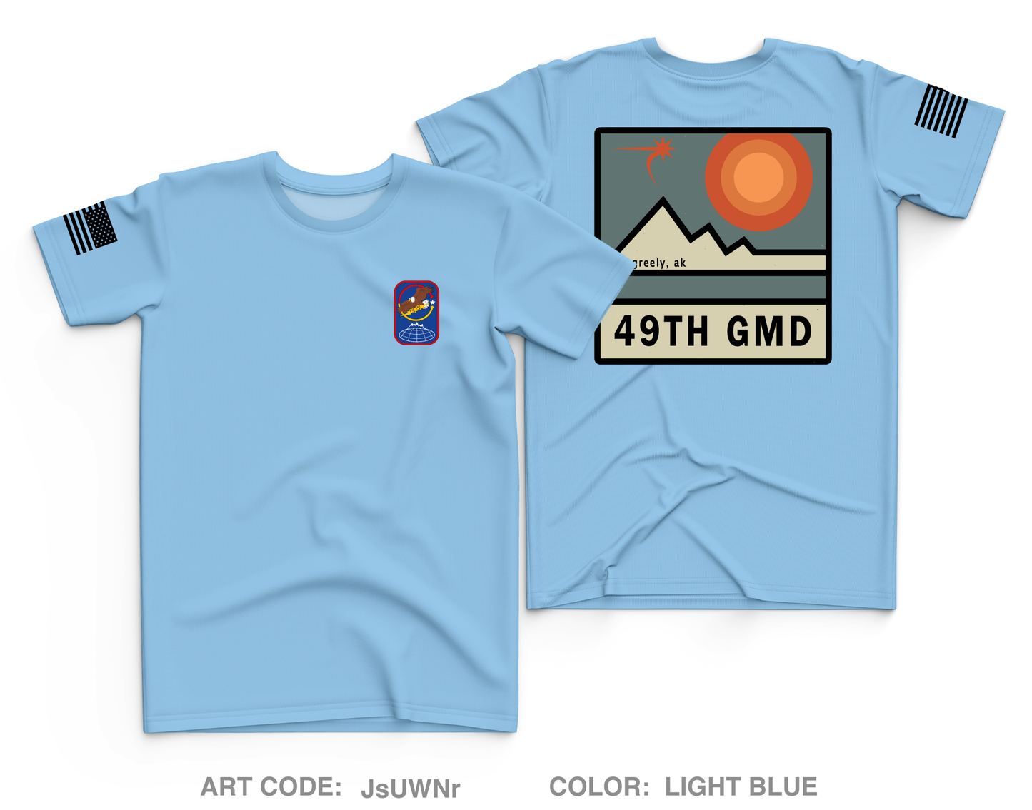 49th Missile Defense Battalion Store 1 Core Men's SS Performance Tee - JsUWNr