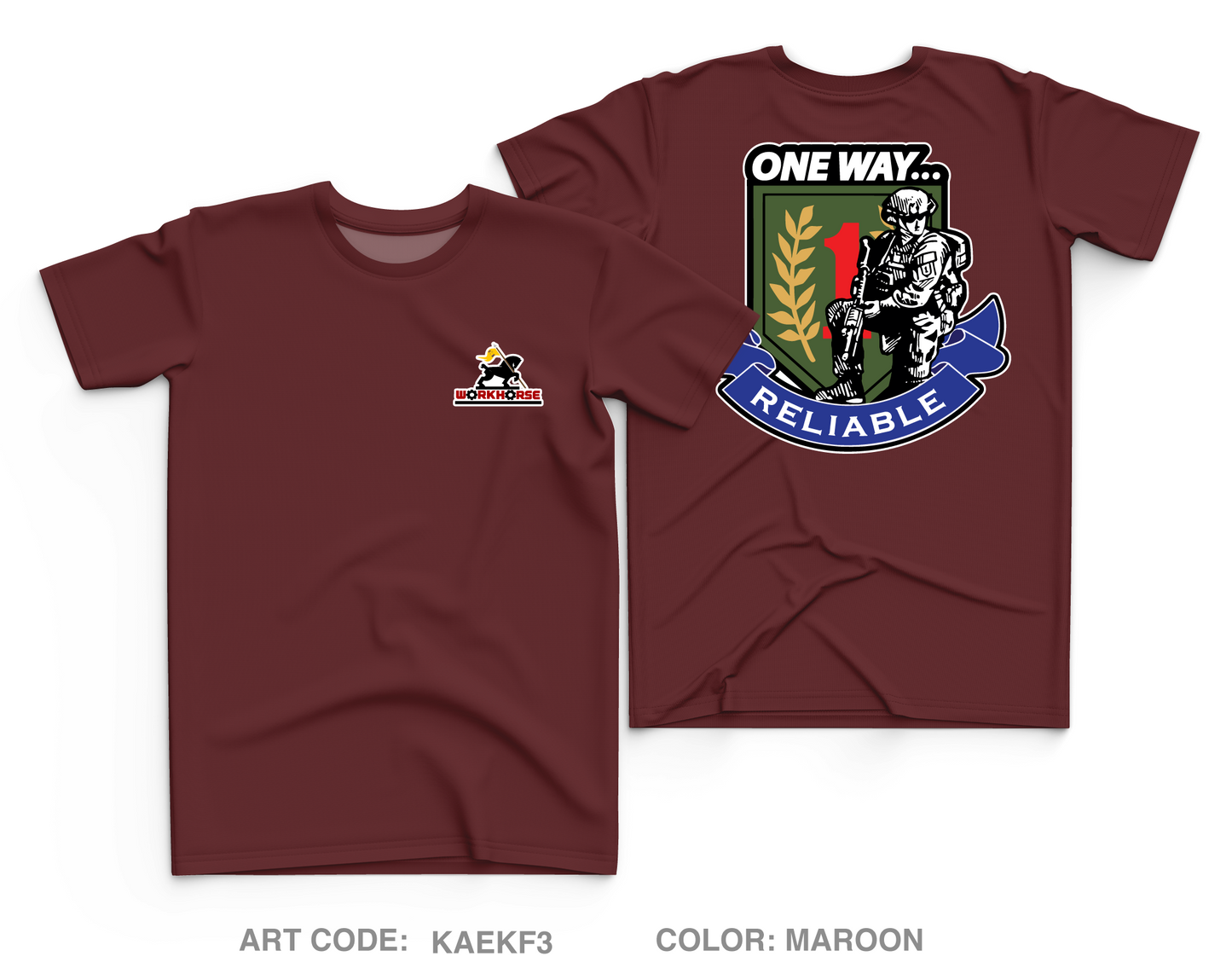 511th Quartermaster Company Core Men's SS Performance Tee - KAEKF3