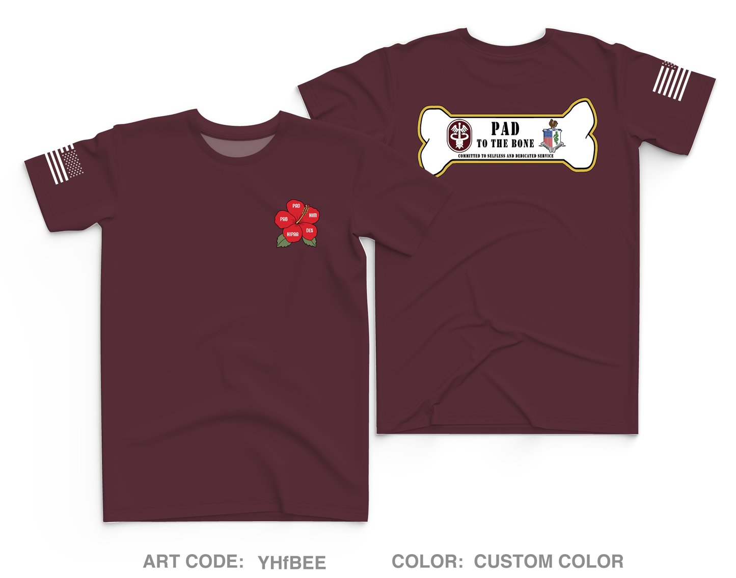 TAMC PAD Core Men's SS Performance Tee - YHfBEE