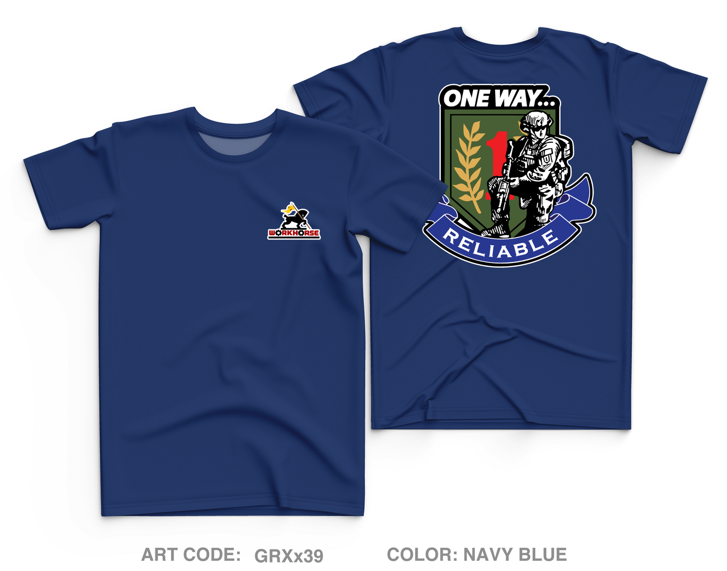 511th Quartermaster Company Core Men's SS Performance Tee - GRXx39