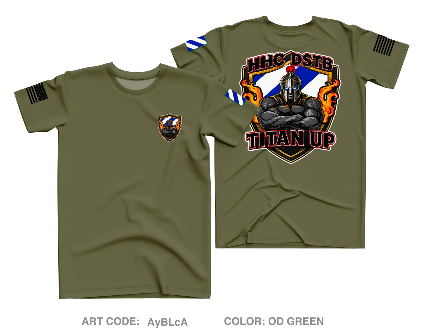 HHC, DSTB, 3DSB Core Men's SS Performance Tee - AyBLcA