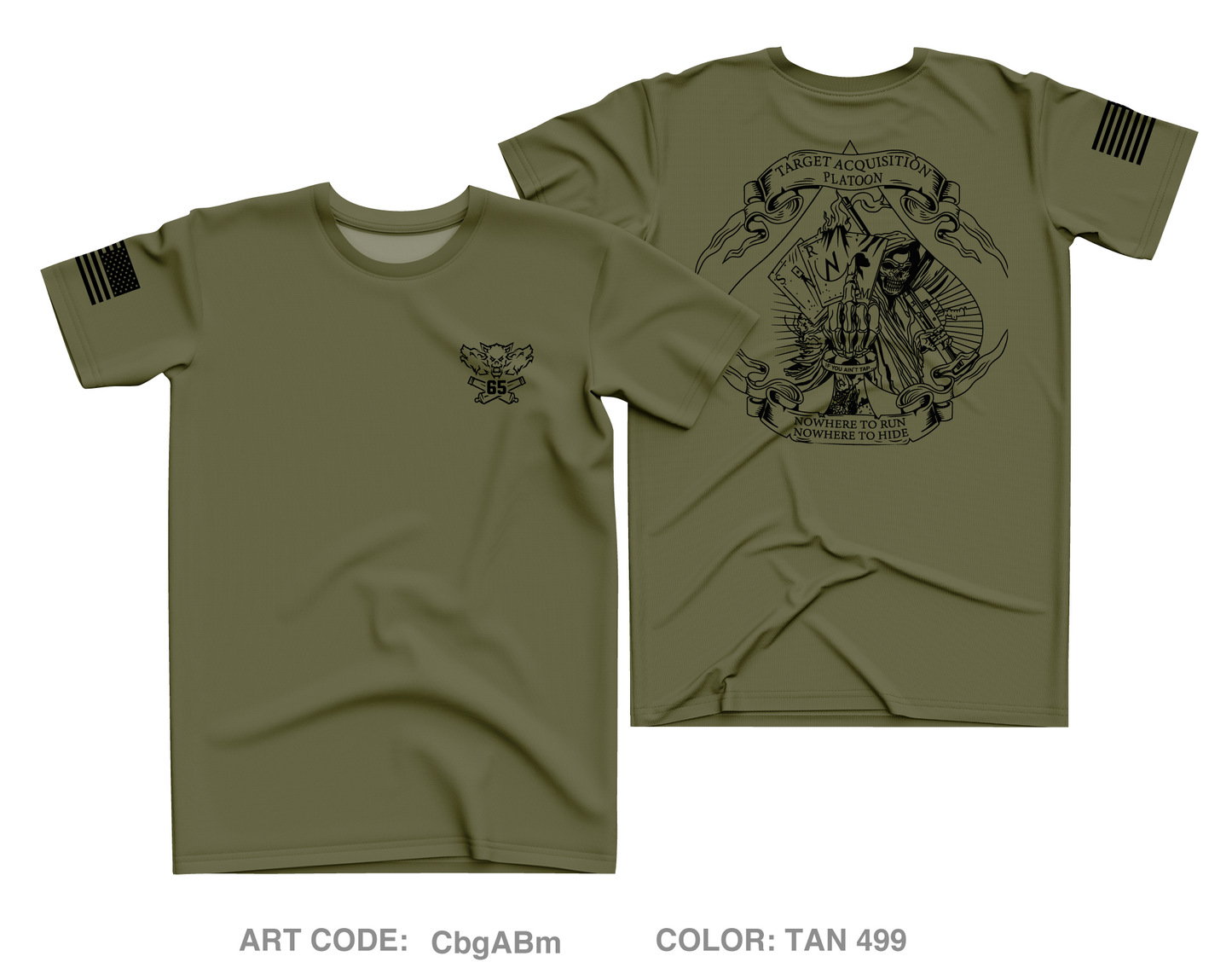 65th FAB TAP Core Men's SS Performance Tee - CbgABm