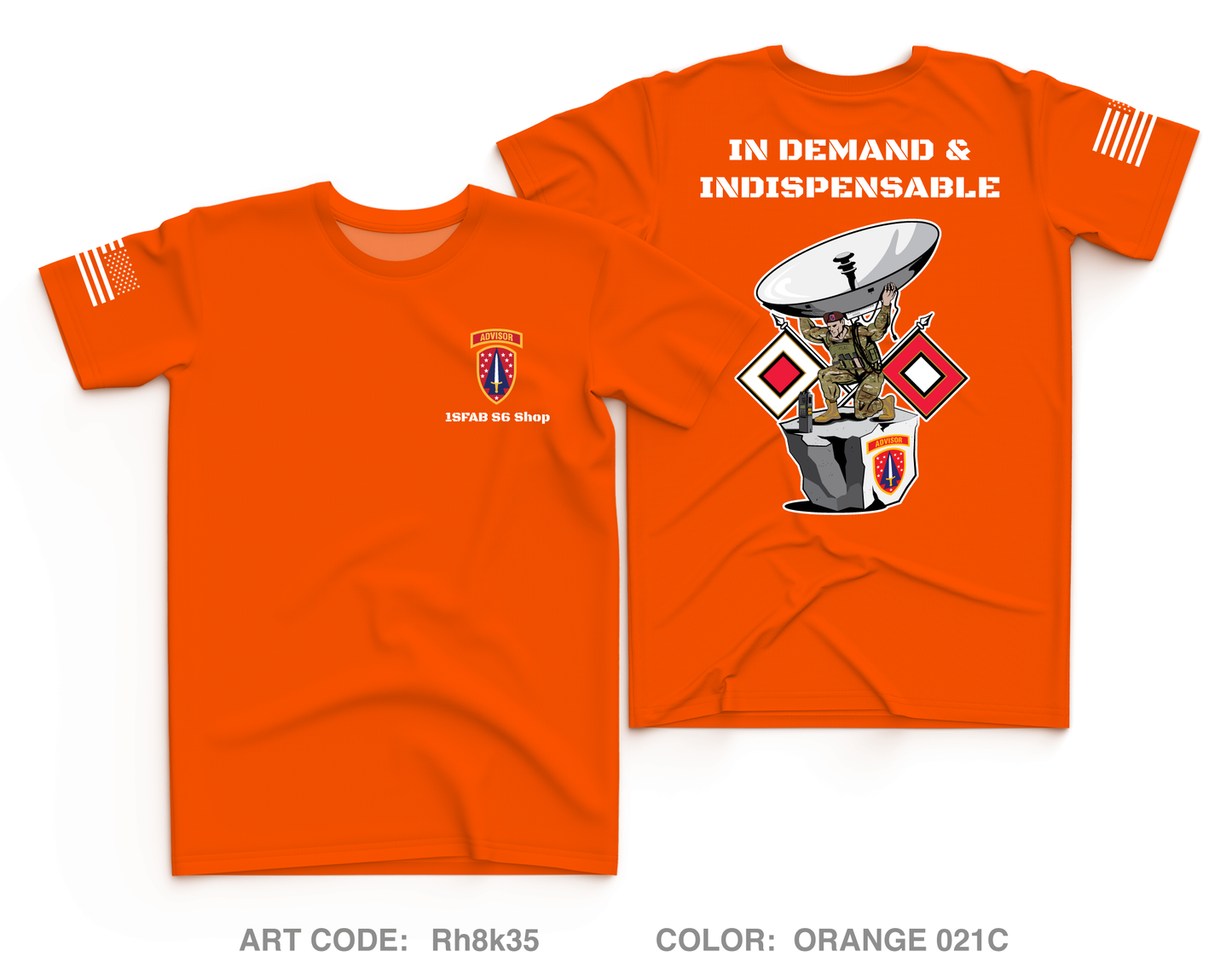 HHC SFAB Core Men's SS Performance Tee - Rh8k35