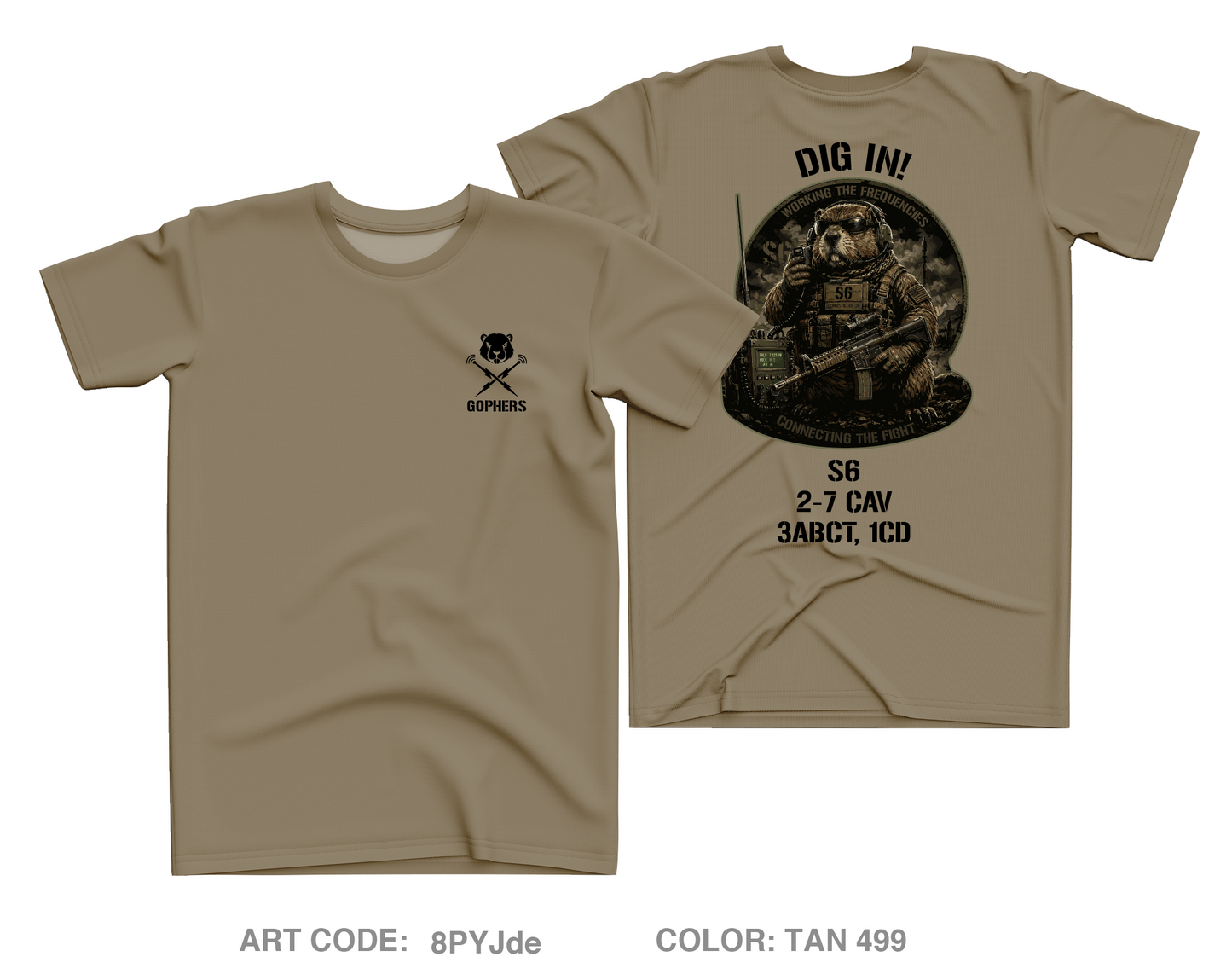 S6, 2-7 CAV Core Men's SS Performance Tee - 8PYJde