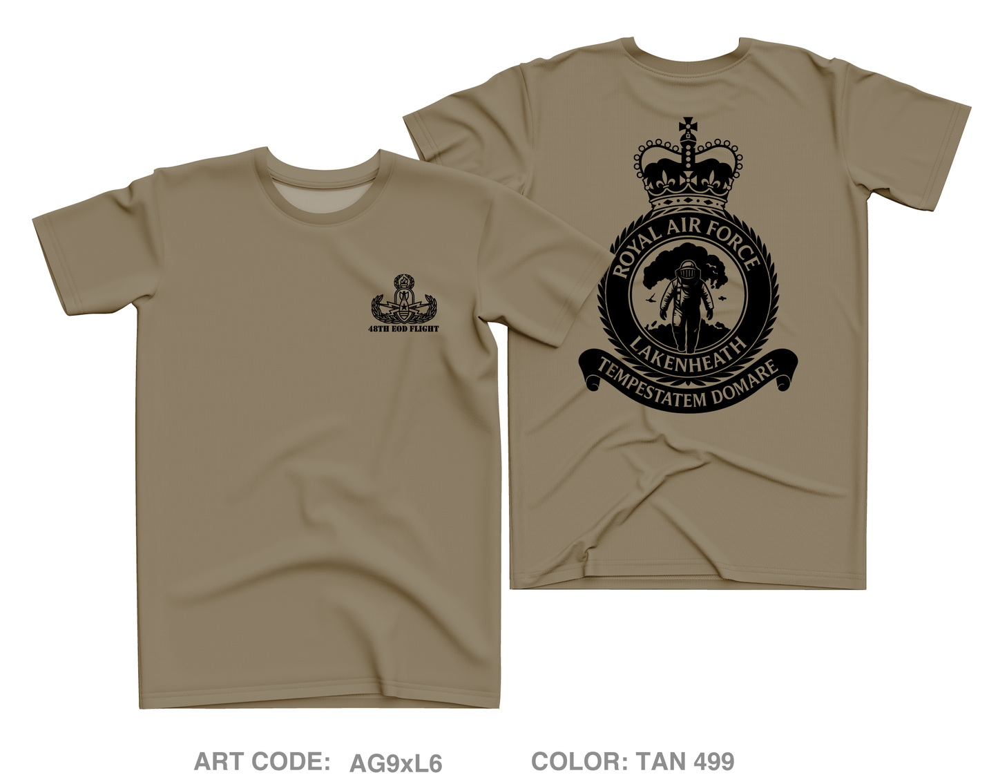 48th EOD Flight Core Men's SS Performance Tee - AG9xL6