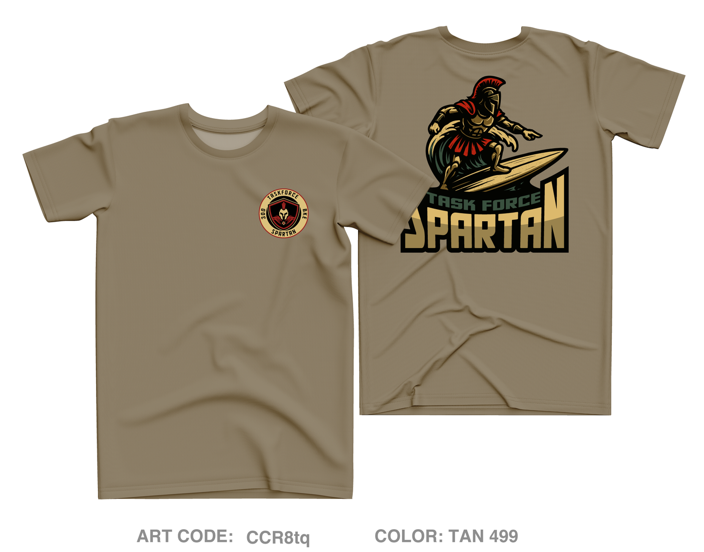TF Spartan Main Store Core Men's SS Performance Tee - CCR8tq