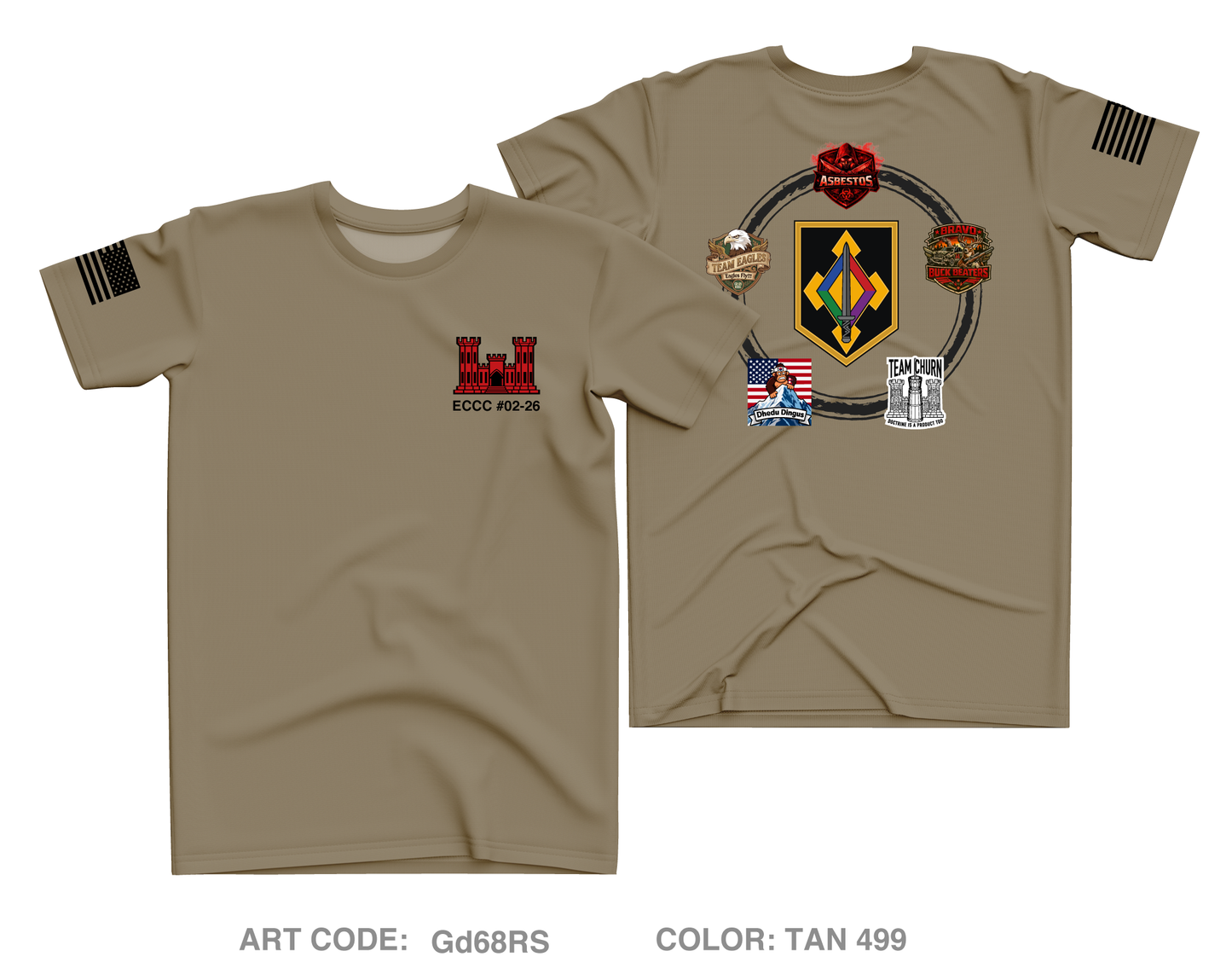 Team A 02-26 Core Men's SS Performance Tee - Gd68RS