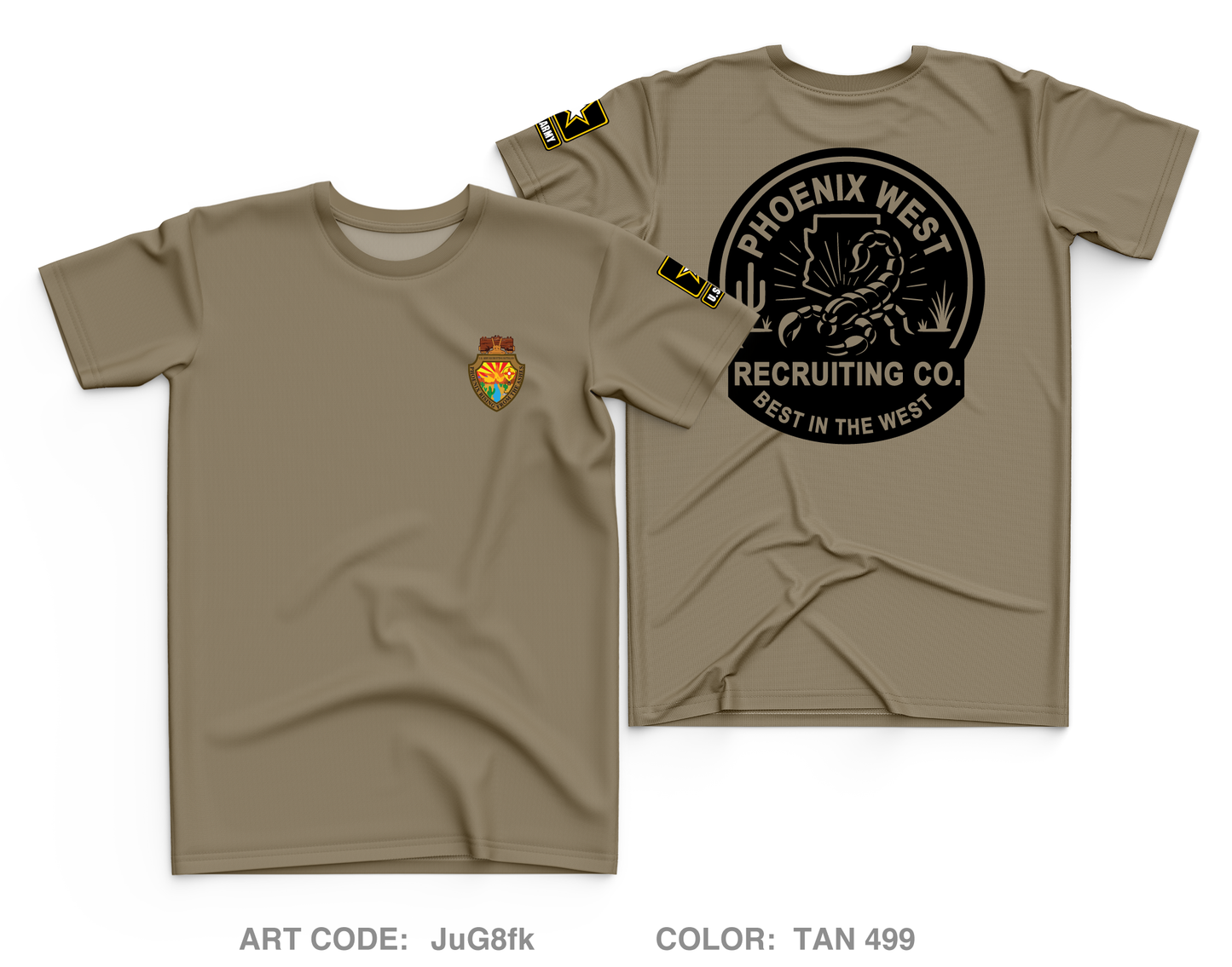 Phoenix West Recruiting Company Core Men's SS Performance Tee - JuG8fk