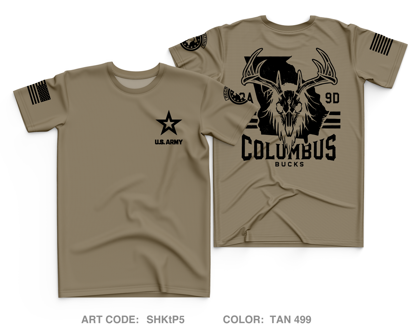 3A9D Core Men's SS Performance Tee - SHKtP5