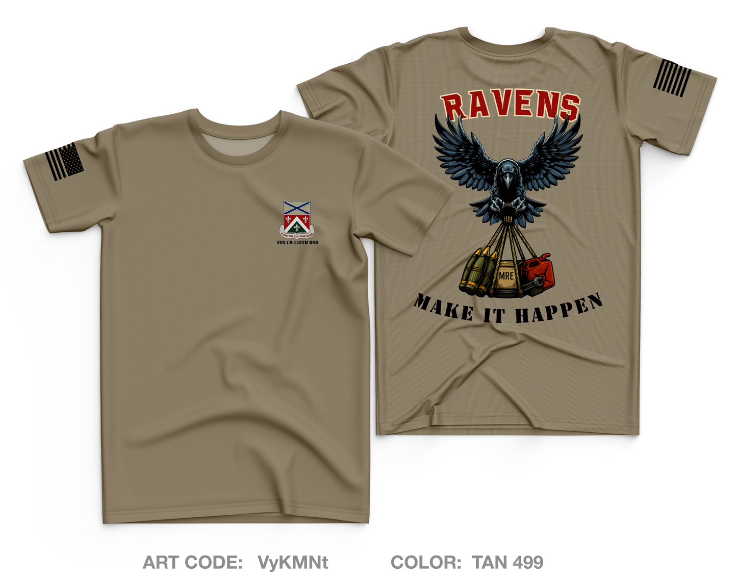 Fox Company 148th BSB Core Men's SS Performance Tee - VyKMNt
