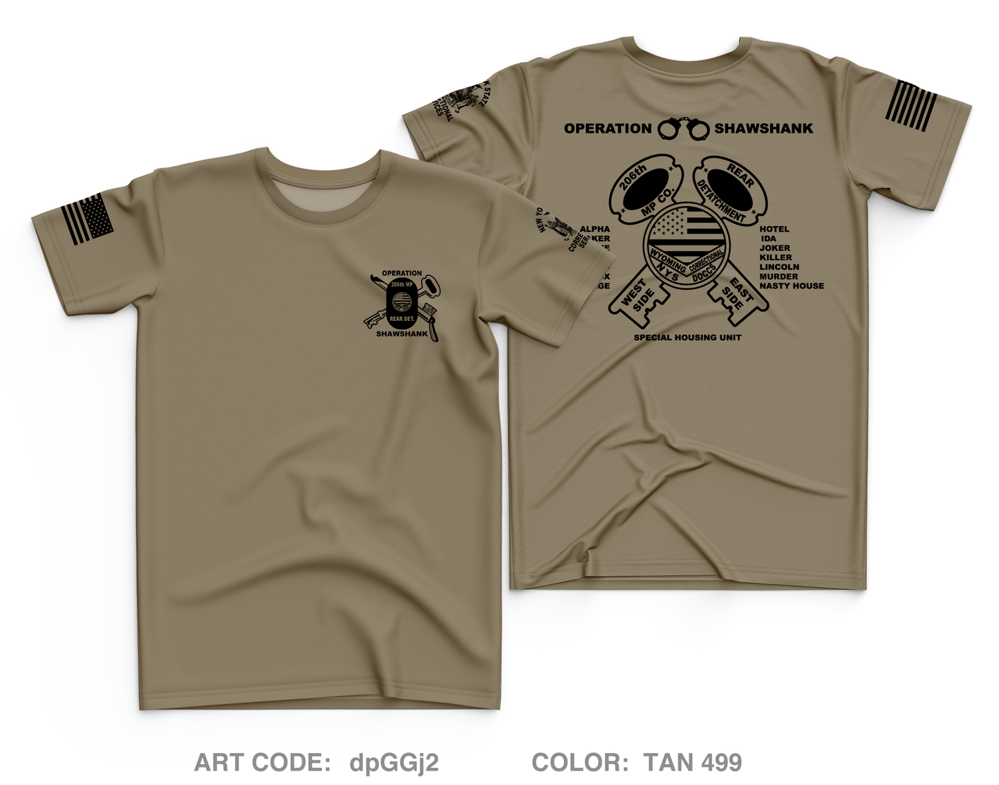 206th Store Core Men's SS Performance Tee - dpGGj2