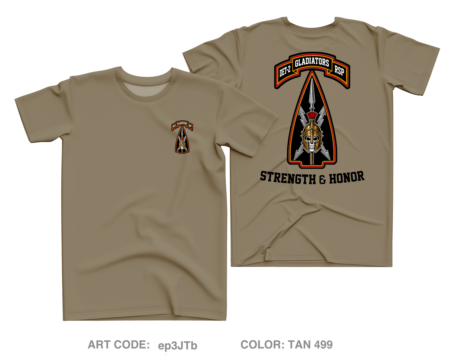 DET-2, RSP Core Men's SS Performance Tee - ep3JTb
