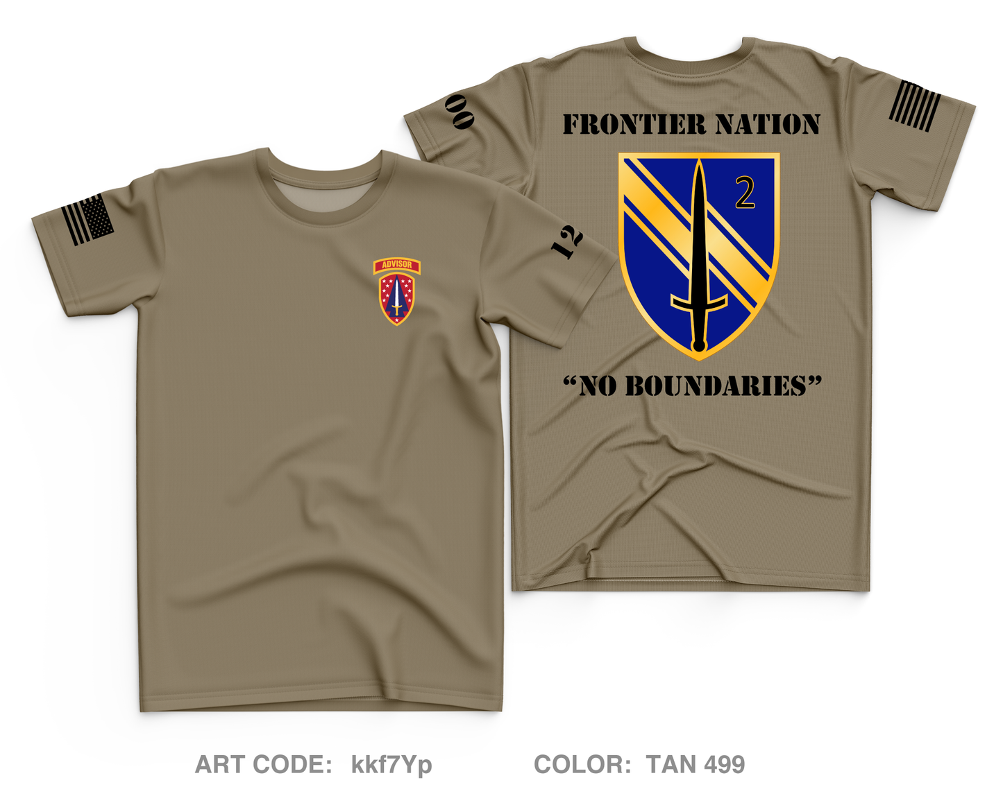 HHC, 2BN, 1SFAB Core Men's SS Performance Tee - kkf7Yp