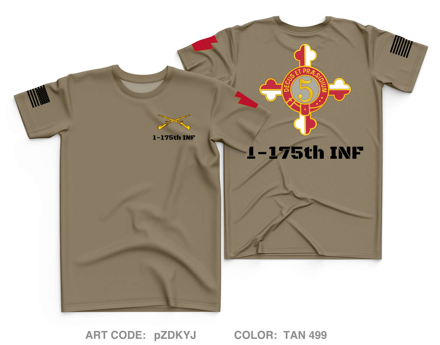 1-175 INF Core Men's SS Performance Tee - pZDKYJ
