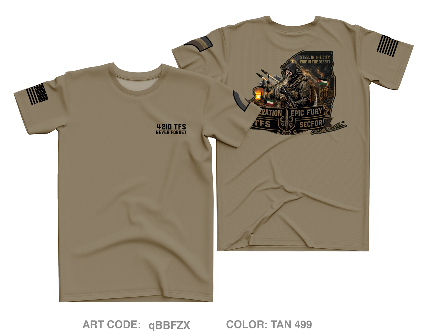 TFS 42ID SECFOR Core Men's SS Performance Tee - qBBFZX