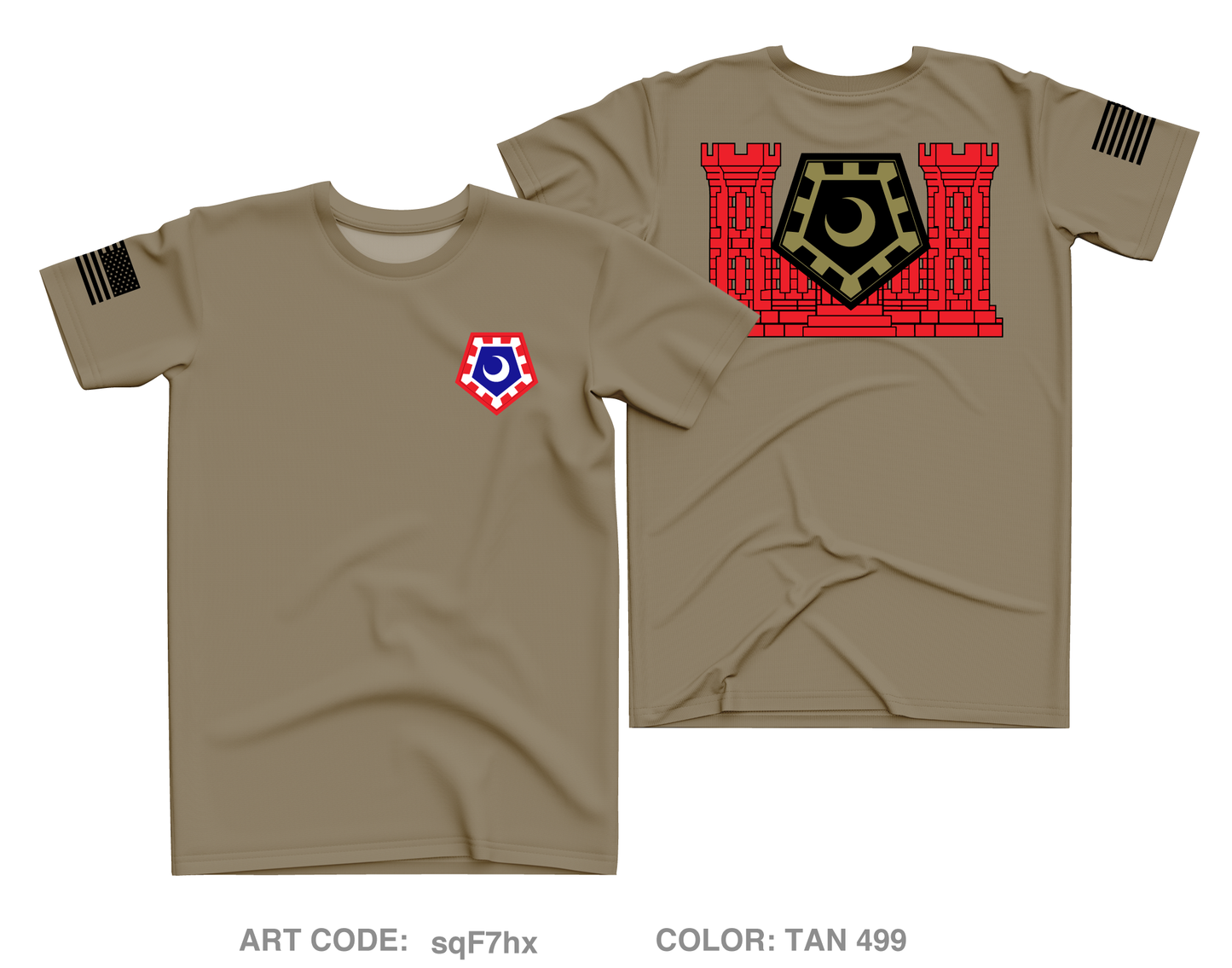 174th en co Core Men's SS Performance Tee - sqF7hx