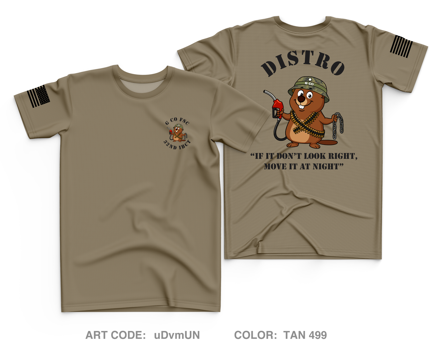 G Co FSC 32nd IBCT Core Men's SS Performance Tee - uDvmUN