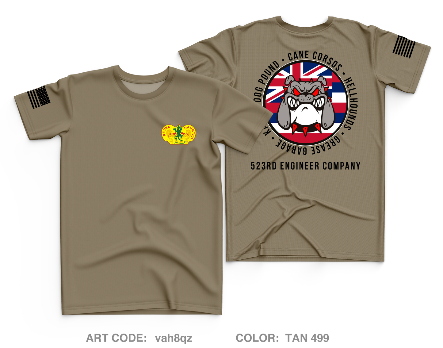 523rd ESC Core Men's SS Performance Tee - vah8qz