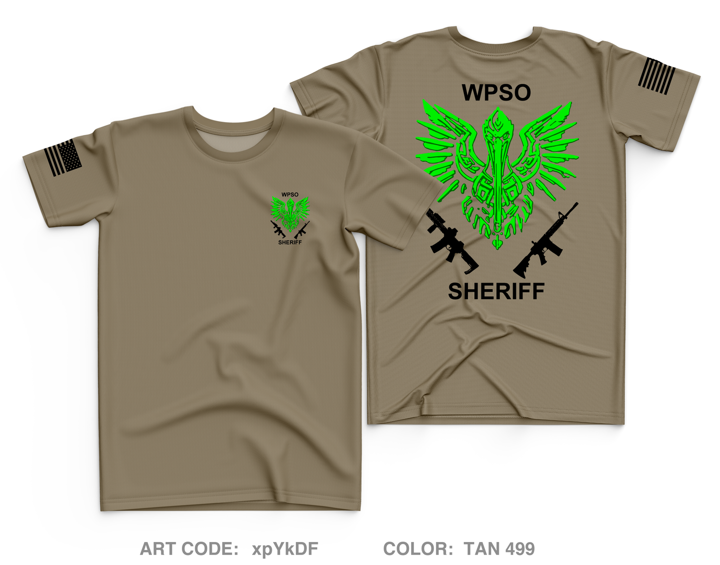 Washington Parish Sheriff’s Office Core Men's SS Performance Tee - xpYkDF