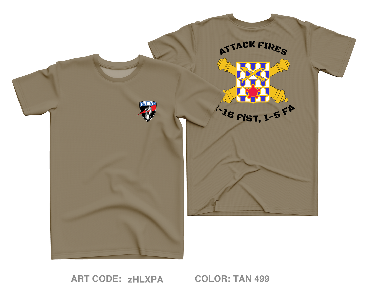 1-16 FiST, HHB, 1-5 FA Core Men's SS Performance Tee - zHLXPA