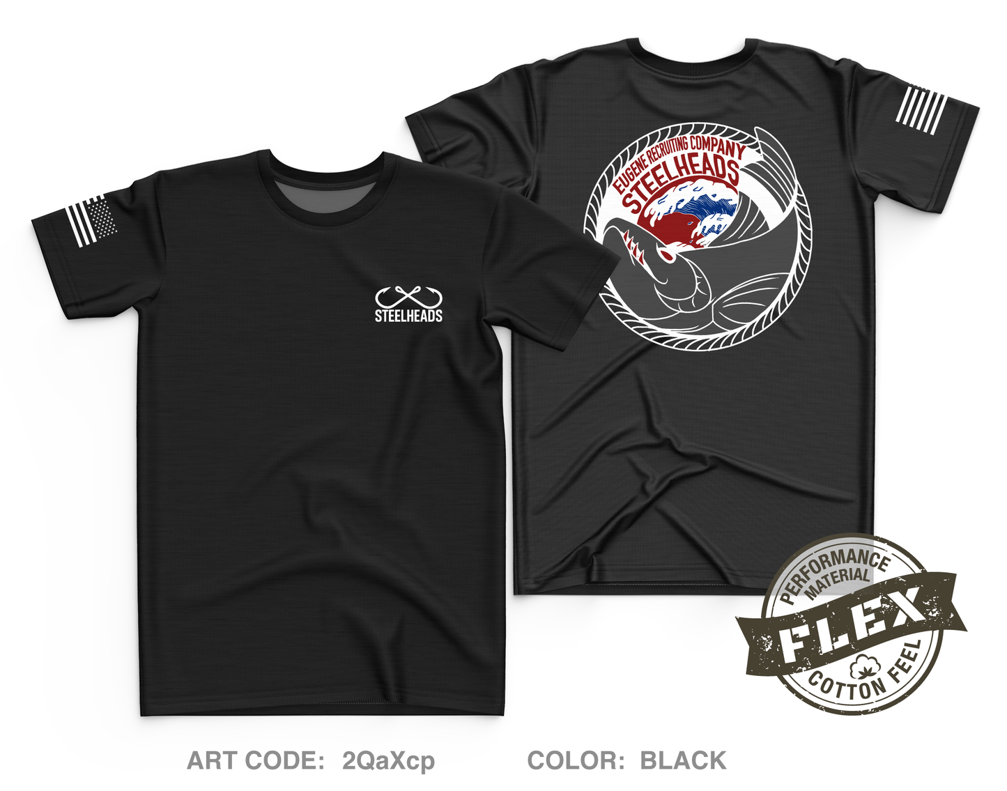 Eugene Recruiting Company Core Men's SS Flex Performance Tee - 2QaXcp